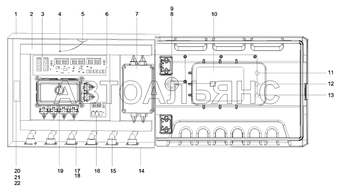 12822848 Electric control cabinet GP
