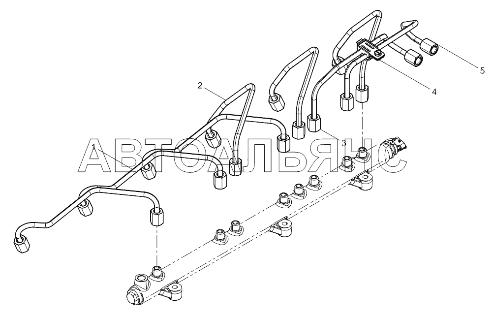 High-pressure Fuel Pipe Assembly