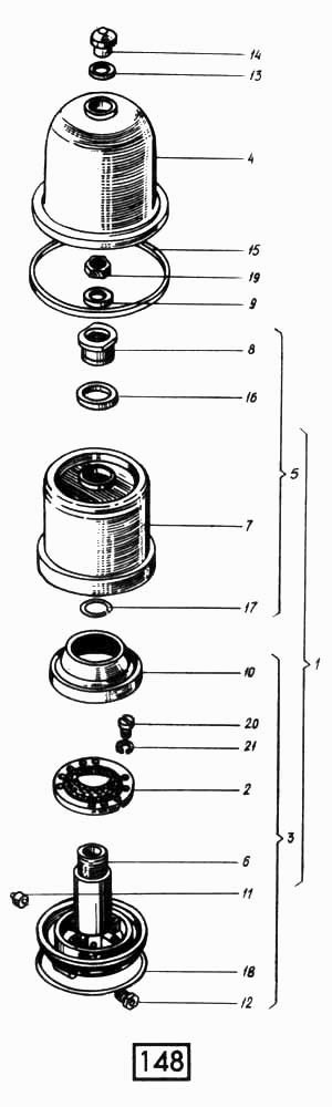 Ротор центрифуги SMD-NG, - BN, - H, - , - -