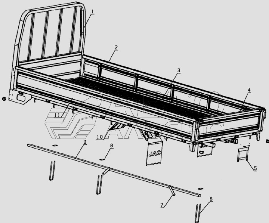 8500D4-sg0 Cargo box equipment
