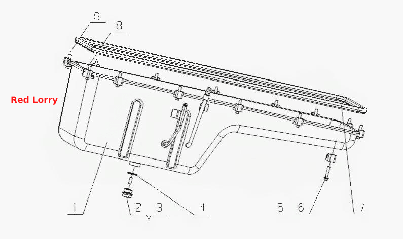 M6000- Масляный поддон в сборе