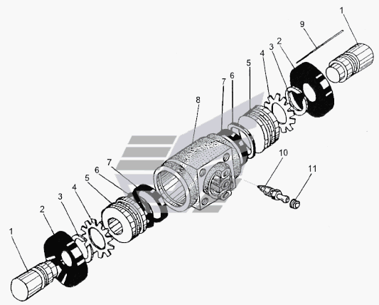 Цилиндр колесного тормоза 7917-3501050