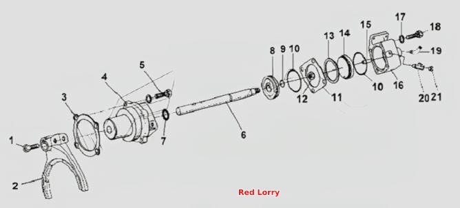 Auxiliary Gearbox Cylinder Assembly