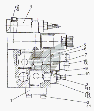 Коробка клапанная 8021-1915010