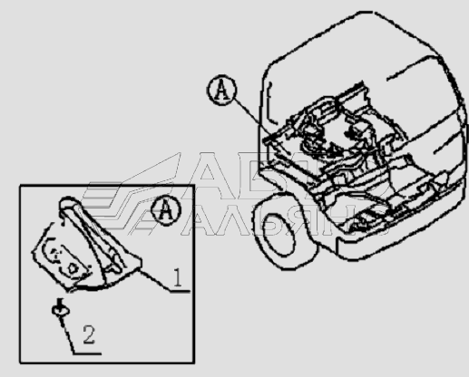 5110D2 Cab insulation gasket