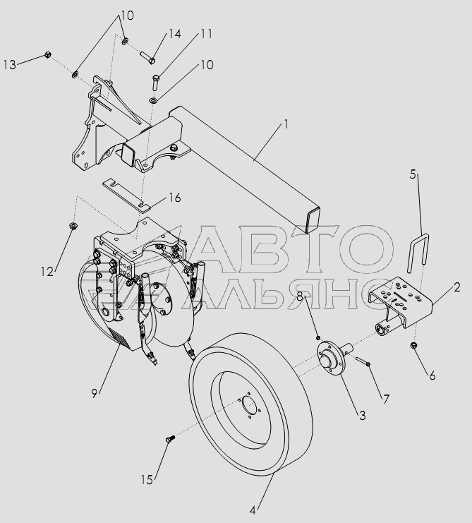 REAR TOOLBAR SOYBEAN (OPTIONAL)