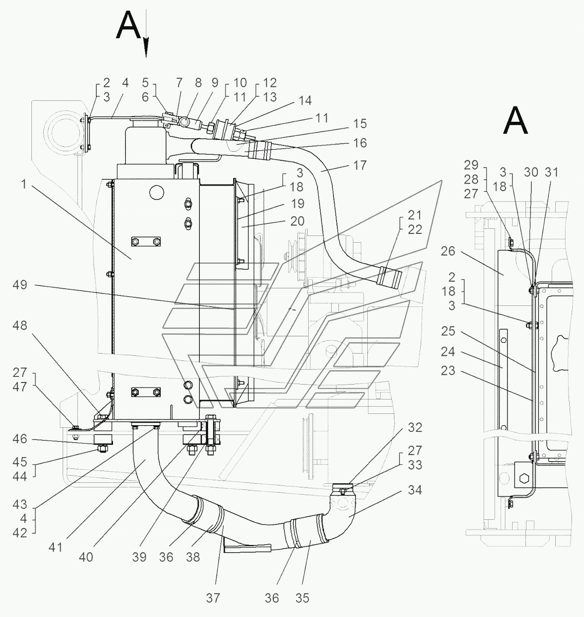 Установка радиаторов SP