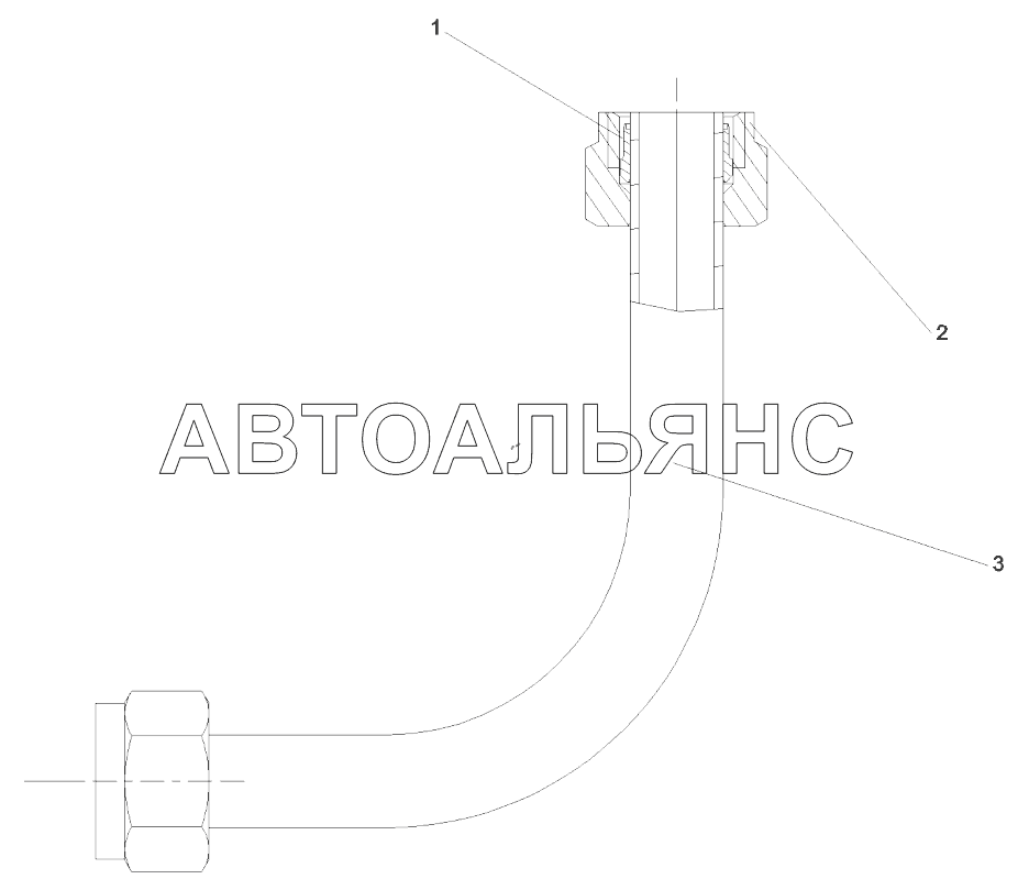 Трубка GP, воздухозаборник