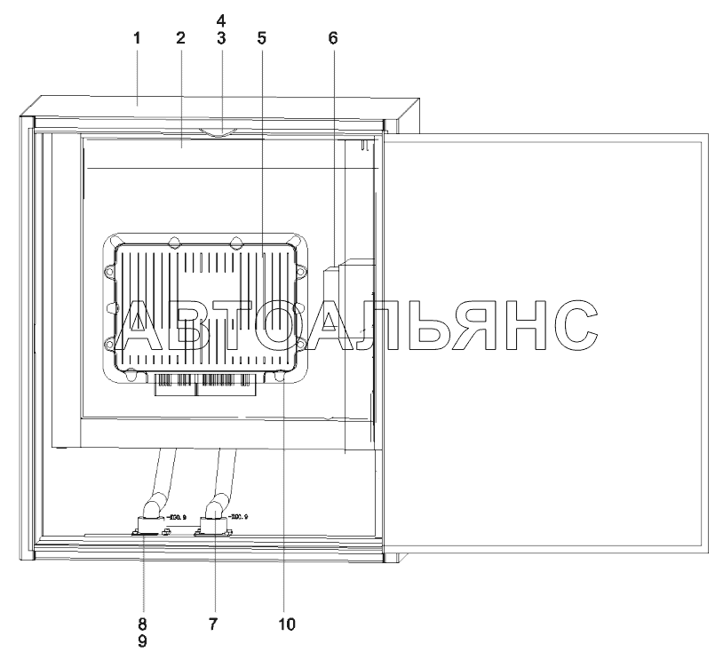 12726663 Electric control cabinet GP
