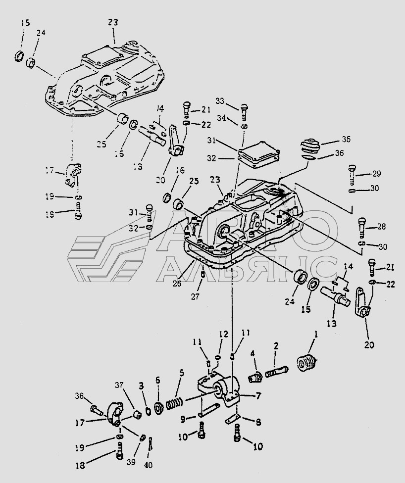 УСИЛИТЕЛЬ ТОРМОЗОВ И ТРУБОПРОВОДЫ PD320Y- PD320Y-