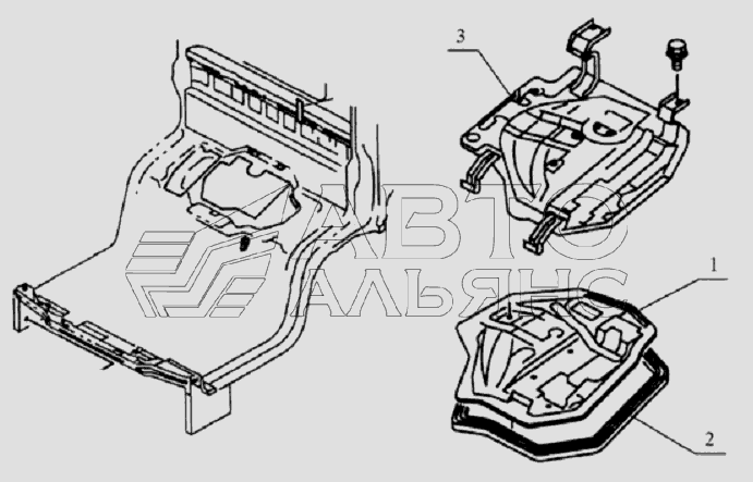 5107D0 Engine cover