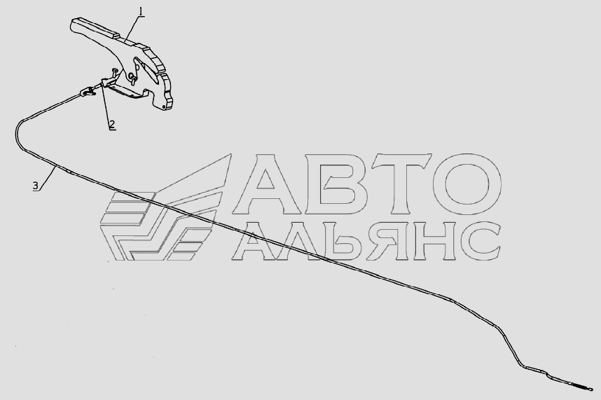 3508D4 Parking brake control system