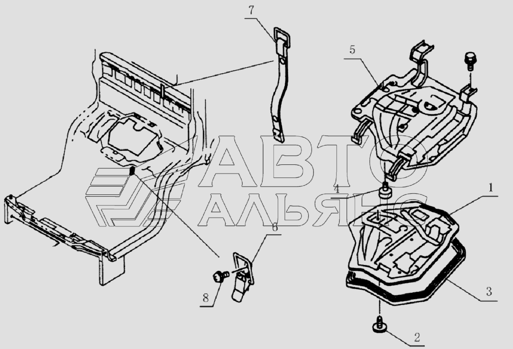 5107D4 Engine cover