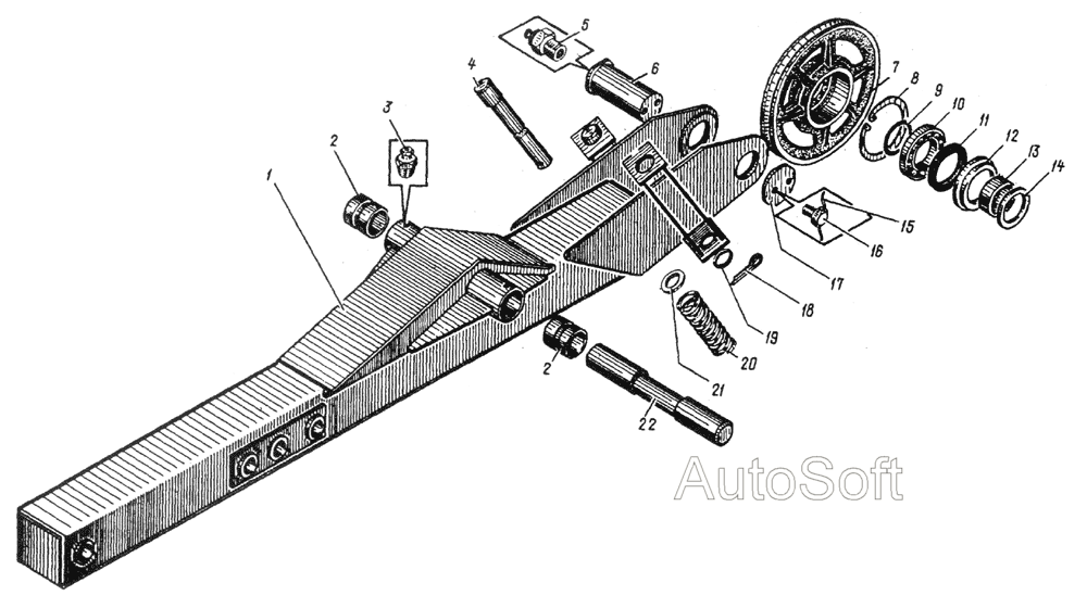 652А.307 Рукоять в сборе